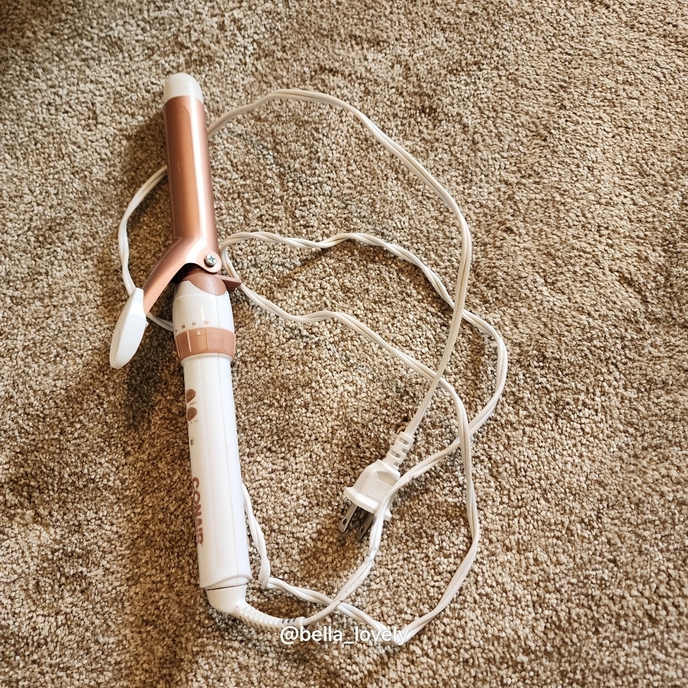 Conair Double Ceramic 1 Inch Curling Iron - Picture 3 of 3
